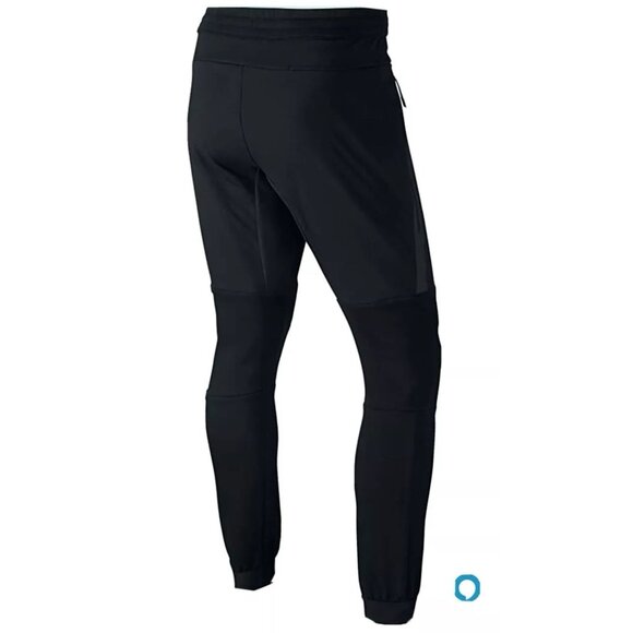 NIKE TECH FLEECE 2 BLACK JOGGERS SLIM TAPER PANTS SIZE S (700769 010) 2015 - Picture 4 of 16
